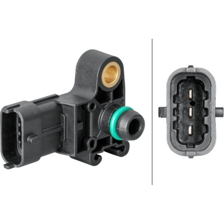 HELLA Sensor, Ladedruck 6PP 358 152-051