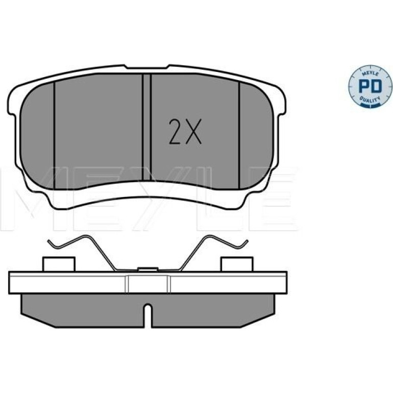 Bremsbelagsatz Mitsubishi T. Outlander 03-/Lancer 08 025 240 1416/PD Bremsbelagsatz Mitsubishi T. Outlander 03-/Lancer 08 025 240 1416/PD