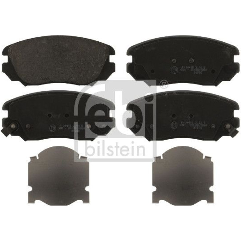 FEBI BILSTEIN Bremsbeläge 16895 FEBI BILSTEIN Bremsbeläge 16895