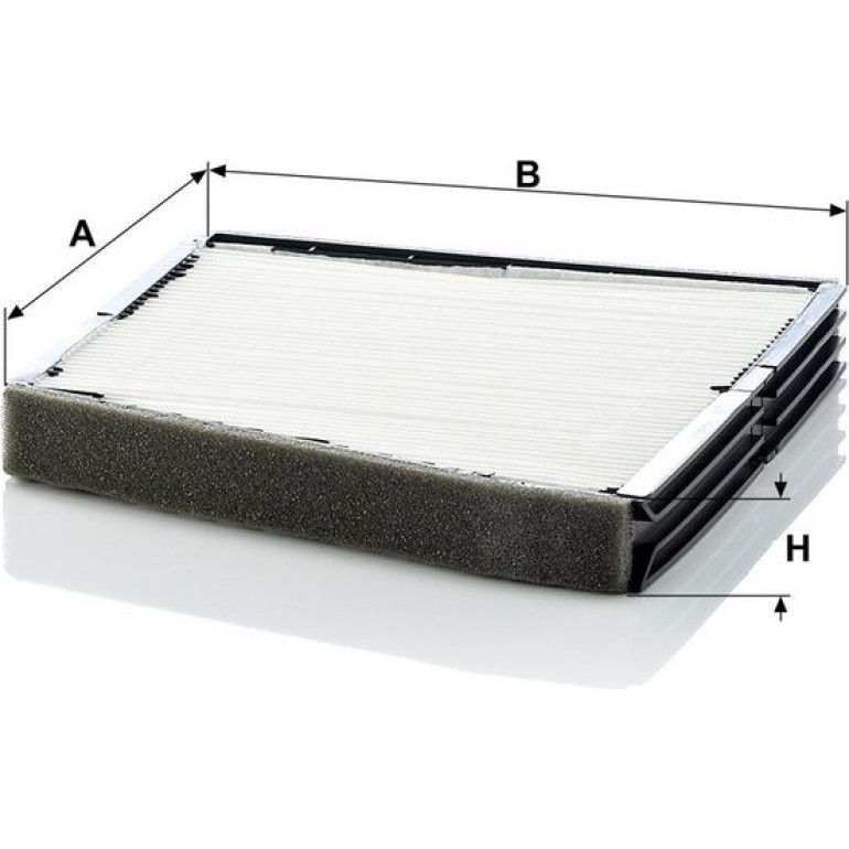 Mann & Hummel Innenraumfilter PKW CU 2337 Mann & Hummel Innenraumfilter PKW CU 2337