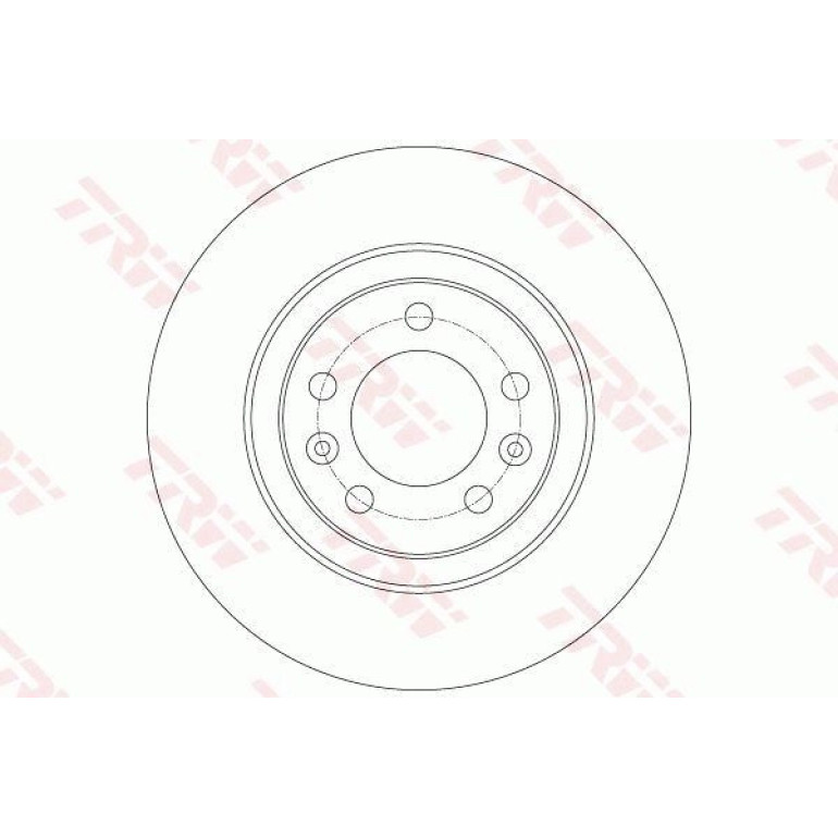 71 482 014 Bremsscheibe HA DF6134 71 482 014 Bremsscheibe HA DF6134