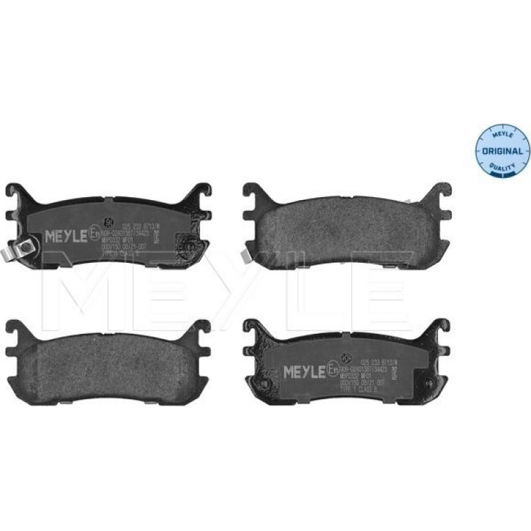 Bremsbelagsatz Mazda T. Mx-5 94- Mit Sensor 025 233 8713/W Bremsbelagsatz Mazda T. Mx-5 94- Mit Sensor 025 233 8713/W