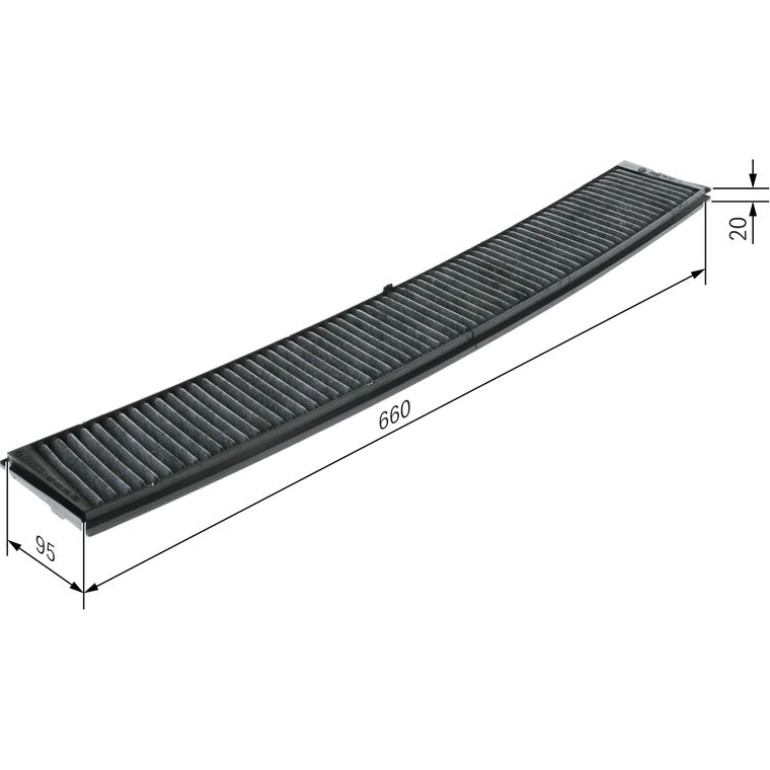 Aktivkohlefilter 1987432336 Aktivkohlefilter 1987432336