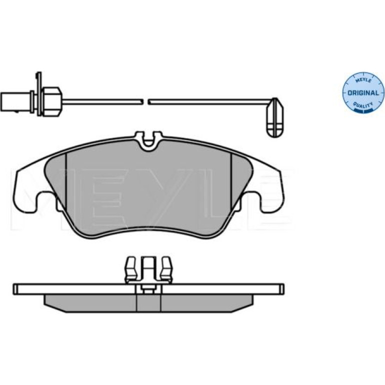 Bremsbelagsatz Vw P. A4/A5/Q5 1.8-3.2 07- Mit Sensor 025 247 4319/W Bremsbelagsatz Vw P. A4/A5/Q5 1.8-3.2 07- Mit Sensor 025 247 4319/W