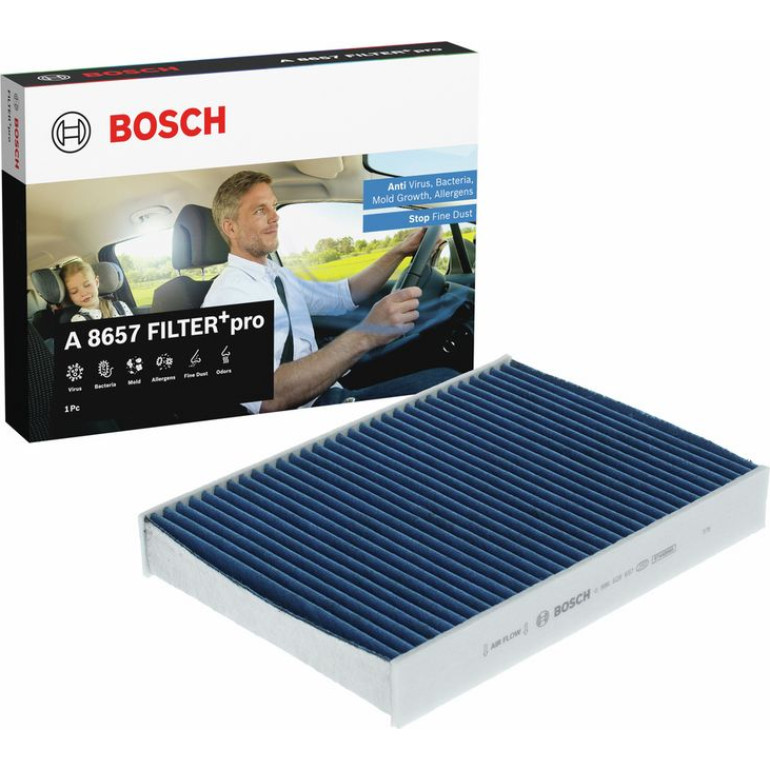 Aktivkohleinnenraumfilter 0 986 628 657 Aktivkohleinnenraumfilter 0 986 628 657