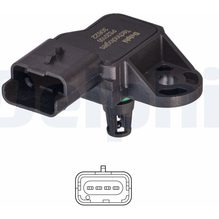 DELPHI Sensor, Saugrohrdruck PS20100-12B1 DELPHI Sensor, Saugrohrdruck PS20100-12B1