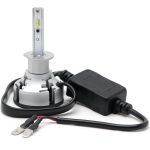 LED Abblendlicht Headlight SET Scheinwerferlampen H1 P14,5s 24V Volt 4000 Lumen Weiß