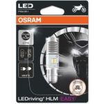 LEDriving® T19 HL 12V 6.0W/5.5W P15d 6000K White 1St. Osram | LED Motorcycle | 7335DWESY-01B