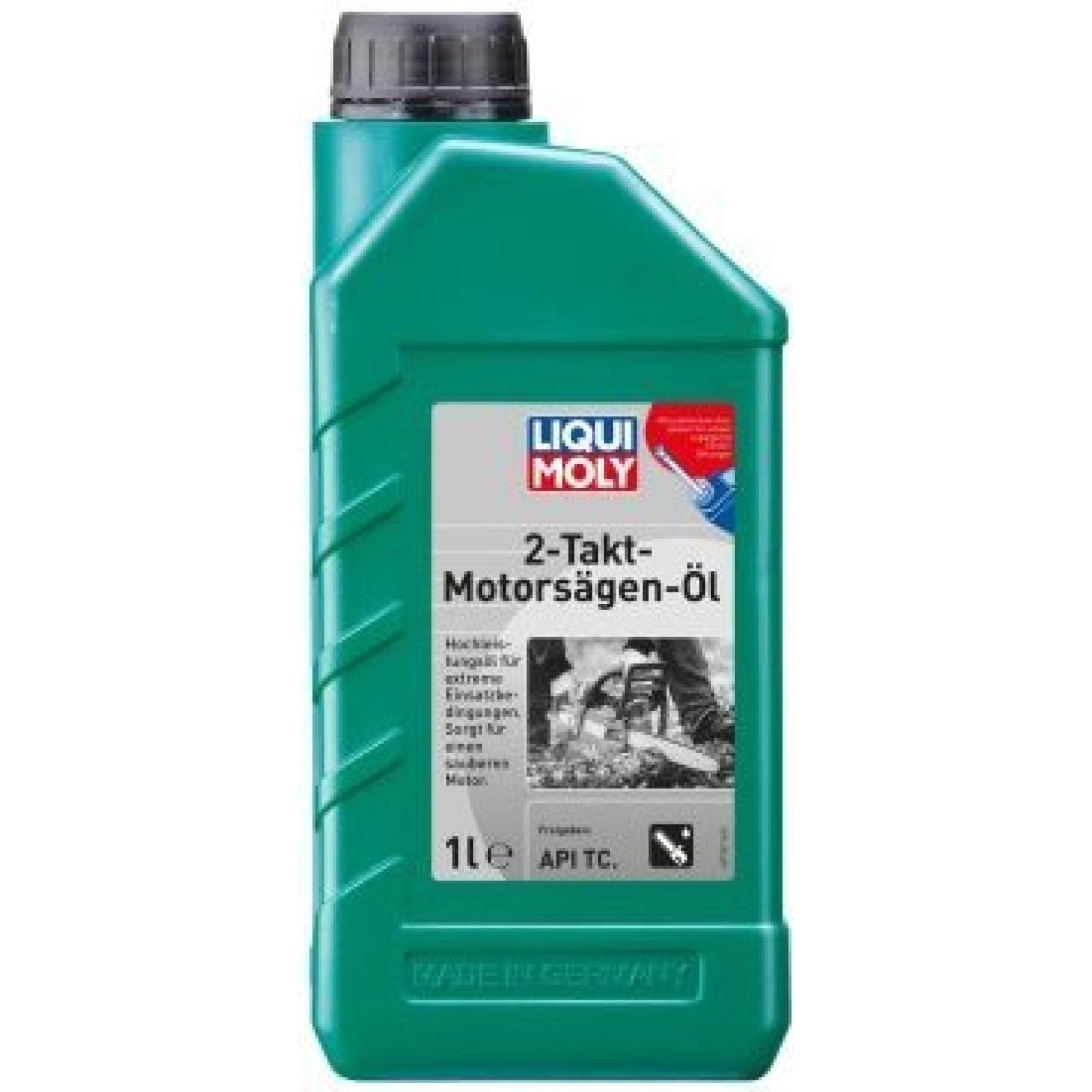 Liqui Moly 1282 2T-Motorsägen-Öl, 1L Kanister Kunststoff