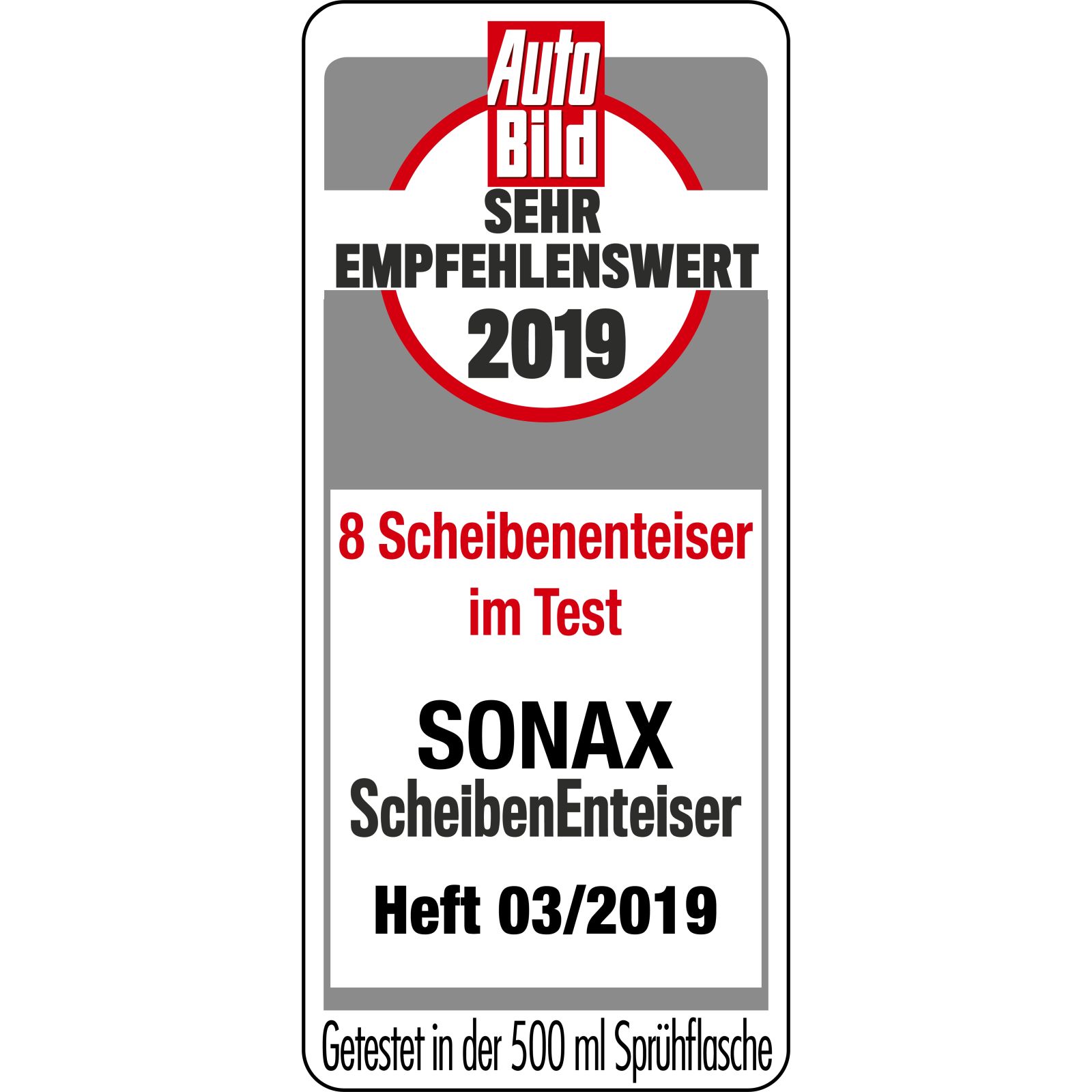 SONAX, Scheibenenteiser 500ml