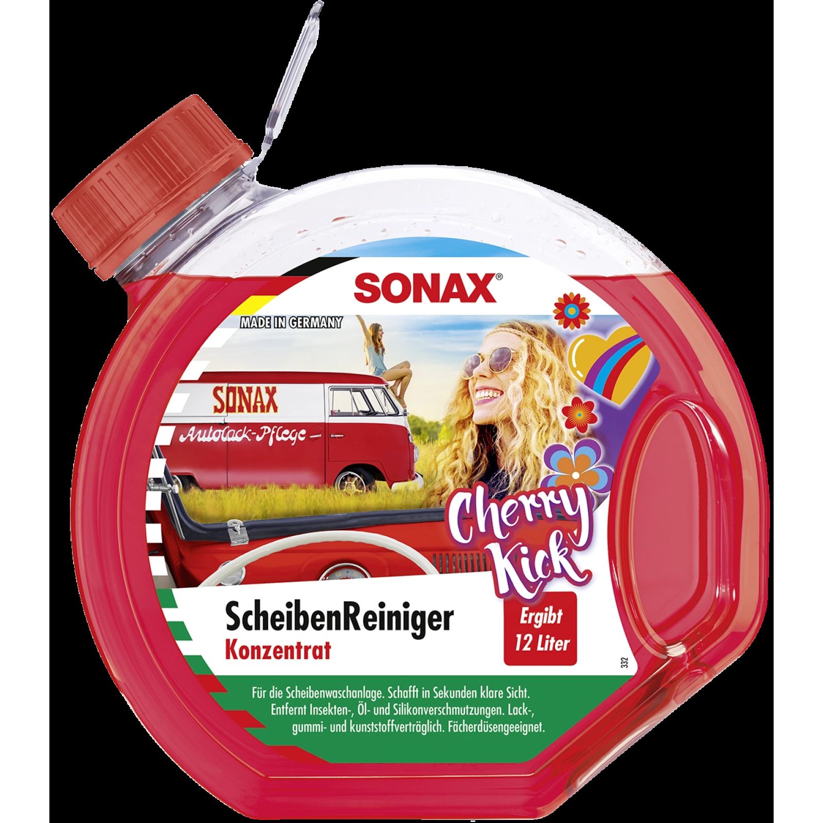 SONAX, Scheibenreiniger Konentrat Cherry Kick 3L